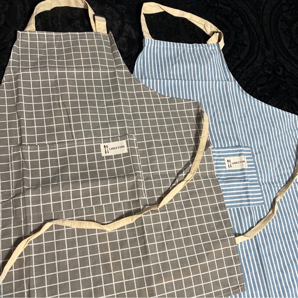 fork ladle Kitchen 2 Pack Of Fork Ladle Kitchen Aprons Poshmark